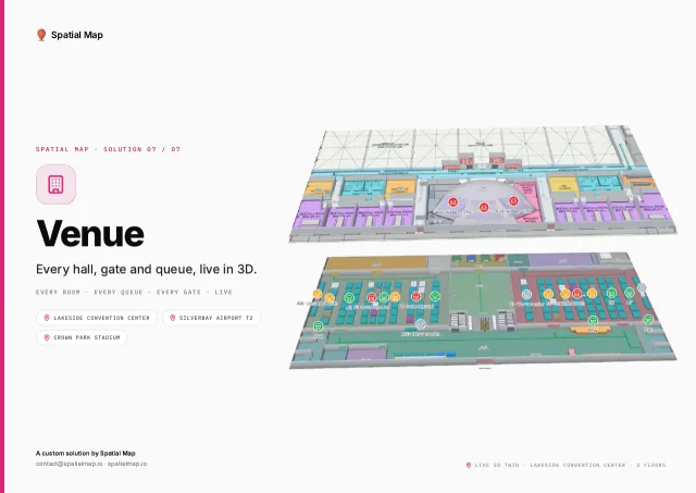 Cover of the Venue brochure